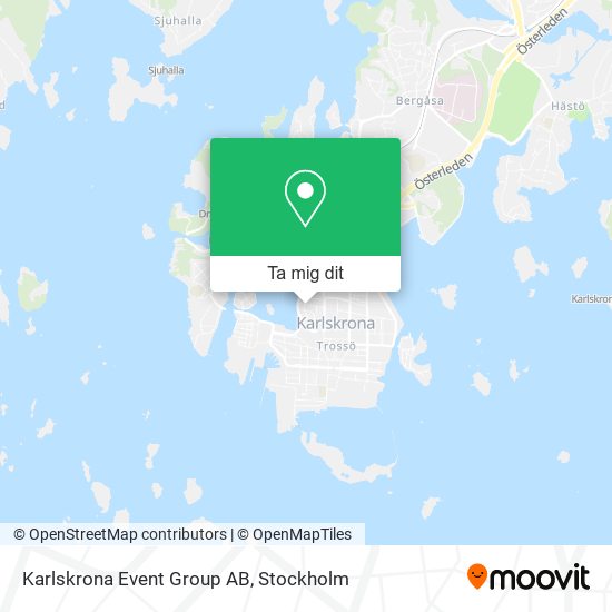 Karlskrona Event Group AB karta