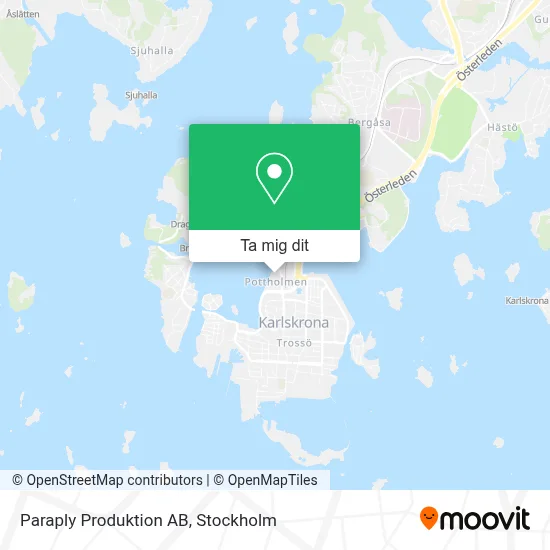 Paraply Produktion AB karta