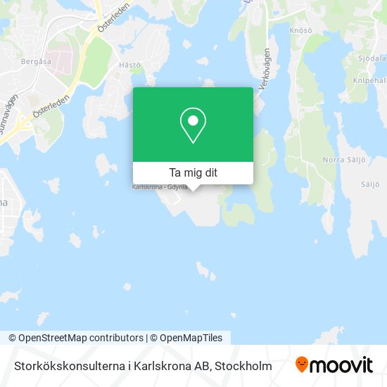 Storkökskonsulterna i Karlskrona AB karta