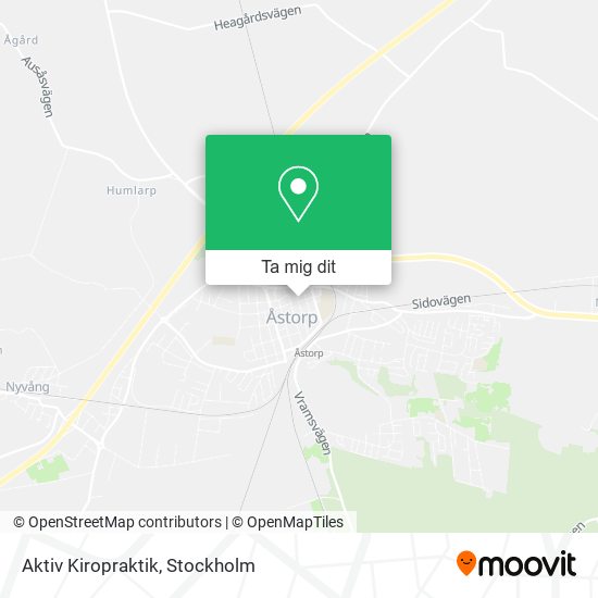 Aktiv Kiropraktik karta