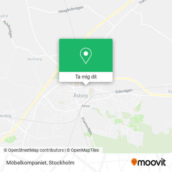 Möbelkompaniet karta