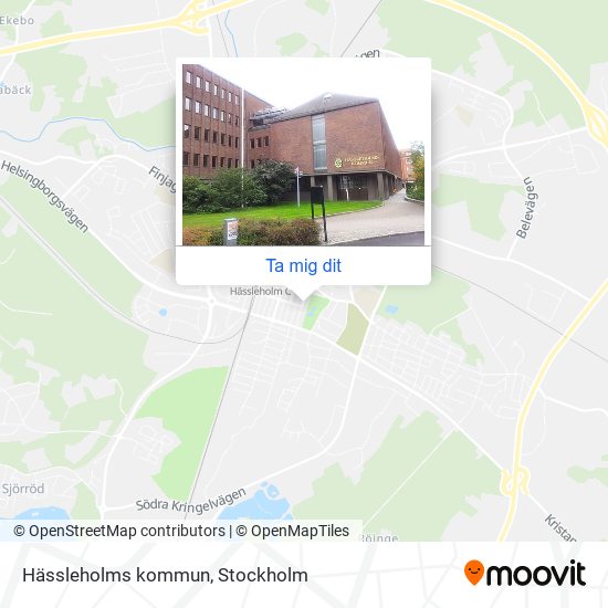 Hässleholms kommun karta