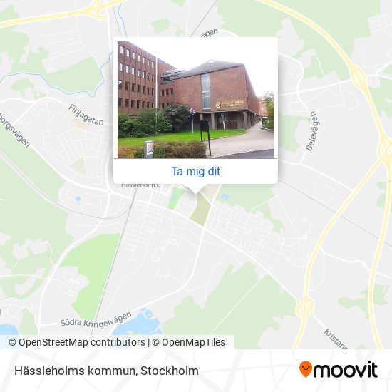 Hässleholms kommun karta