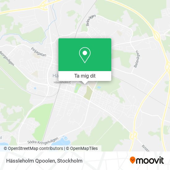 Hässleholm Qpoolen karta