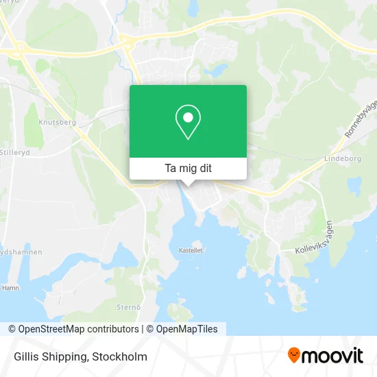 Gillis Shipping karta