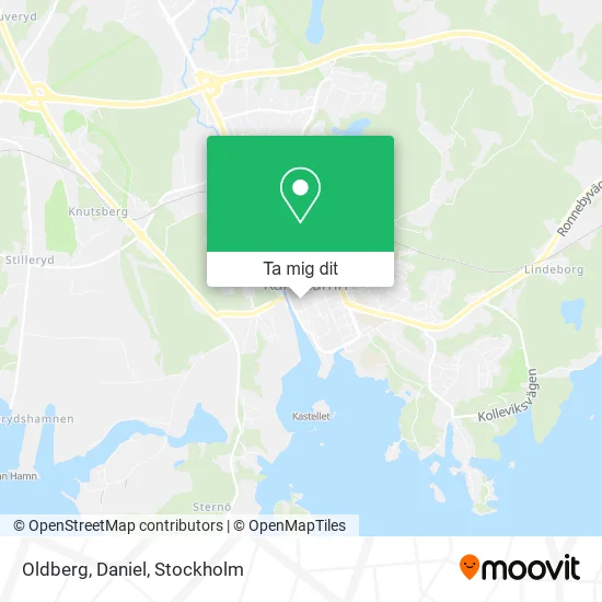 Oldberg, Daniel karta