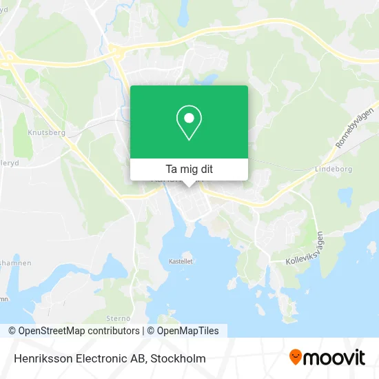 Henriksson Electronic AB karta