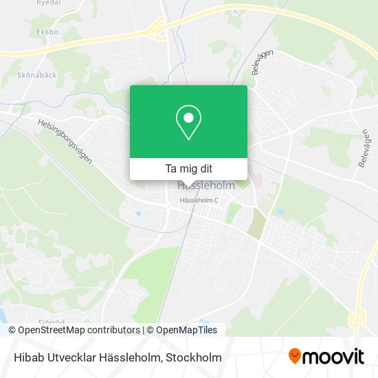 Hibab Utvecklar Hässleholm karta