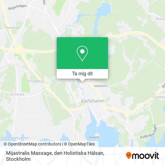 Mijastralis Massage, den Holistiska Hälsan karta