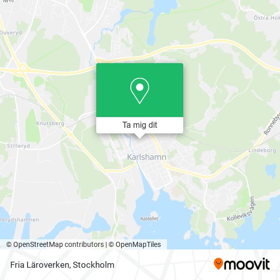 Fria Läroverken karta