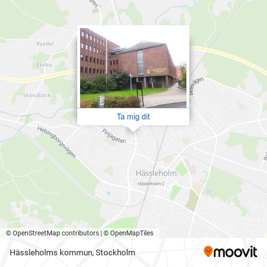 Hässleholms kommun karta