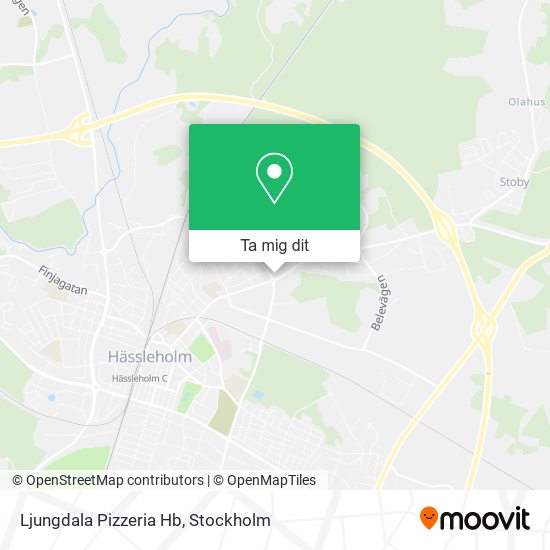Ljungdala Pizzeria Hb karta