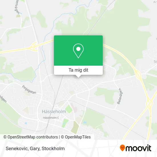 Senekovic, Gary karta