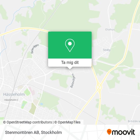Stenmontören AB karta