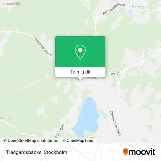 Tradgardsbacke karta