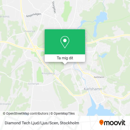 Diamond Tech Ljud/Ljus/Scen karta