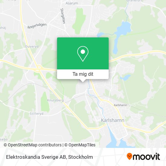 Elektroskandia Sverige AB karta