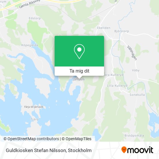 Guldkiosken Stefan Nilsson karta