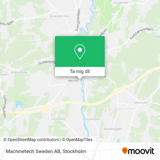 Machinetech Sweden AB karta