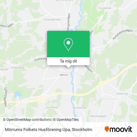 Mörrums Folkets Husförening Upa karta
