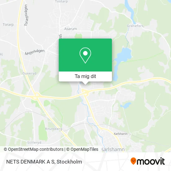 NETS DENMARK A S karta