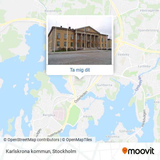 Karlskrona kommun karta