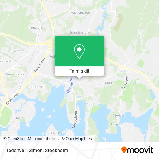 Tedenvall, Simon karta
