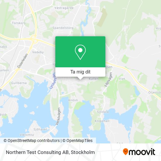 Northern Test Consulting AB karta