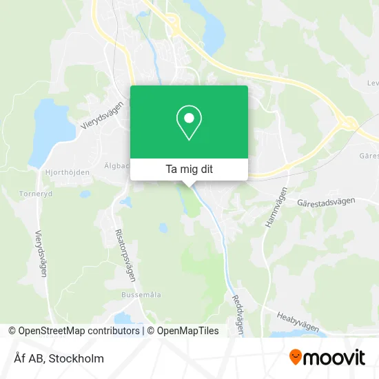 Åf AB karta