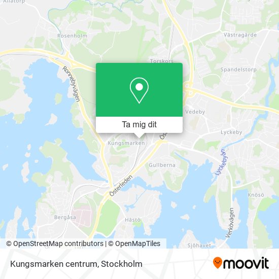 Kungsmarken centrum karta