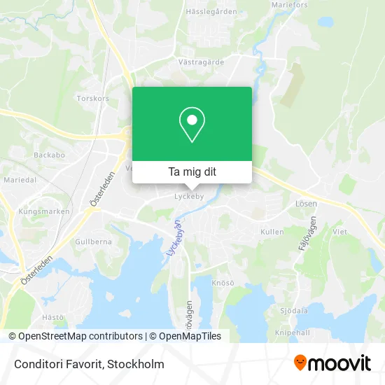 Conditori Favorit karta