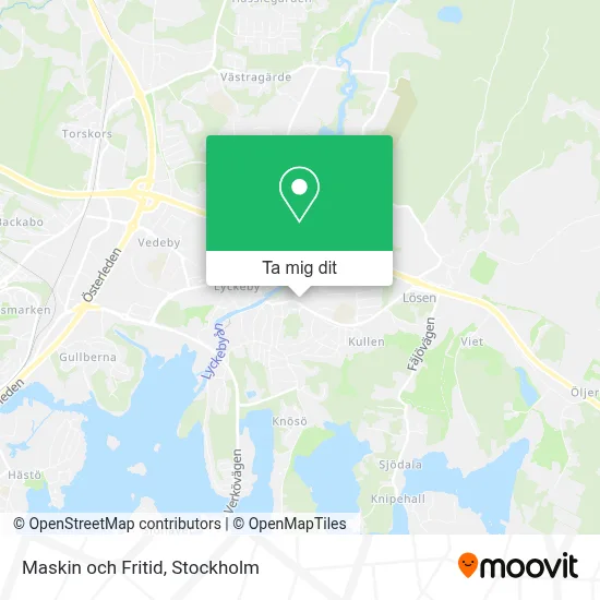 Maskin och Fritid karta