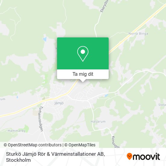 Sturkö Jämjö Rör & Värmeinstallationer AB karta