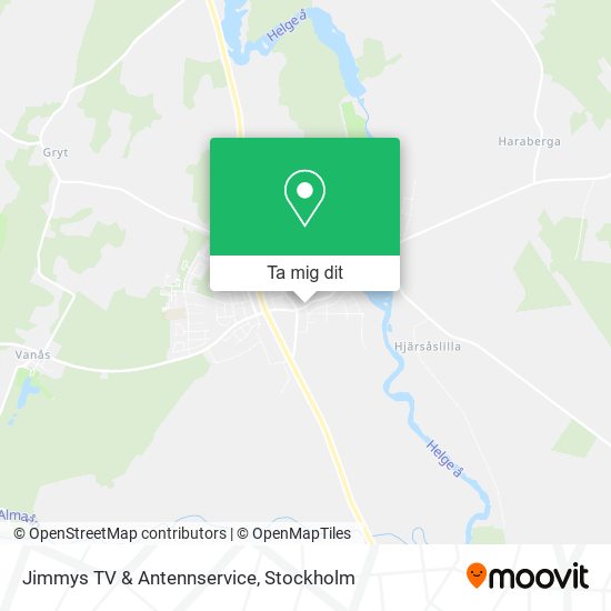Jimmys TV & Antennservice karta