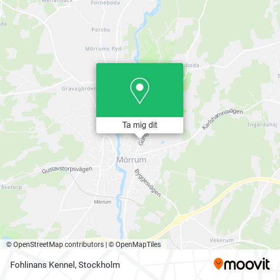 Fohlinans Kennel karta