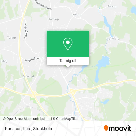 Karlsson, Lars karta