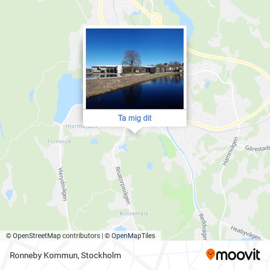 Ronneby Kommun karta