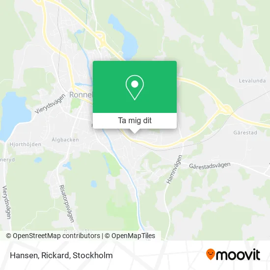 Hansen, Rickard karta