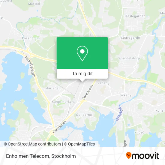 Enholmen Telecom karta