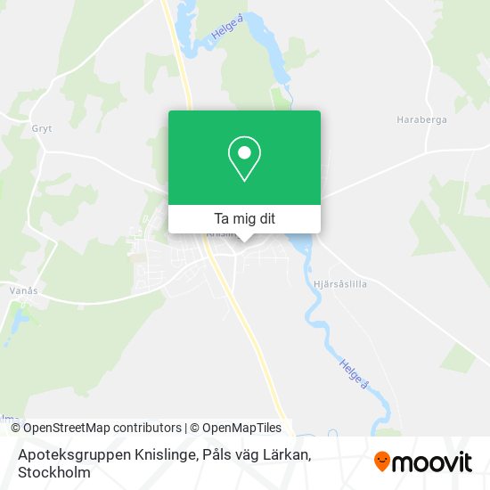 Apoteksgruppen Knislinge, Påls väg Lärkan karta