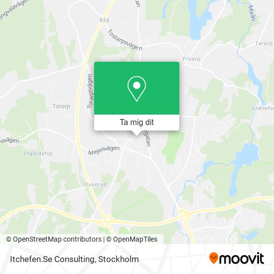 Itchefen.Se Consulting karta