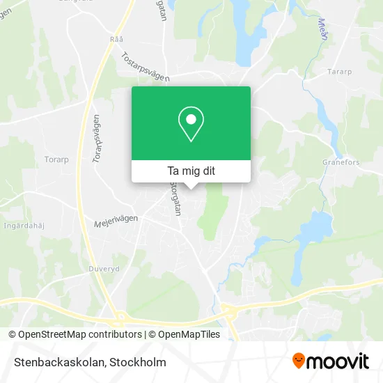Stenbackaskolan karta