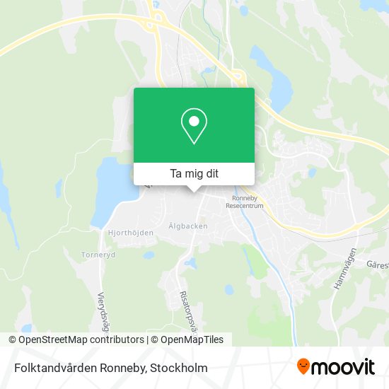 Folktandvården Ronneby karta