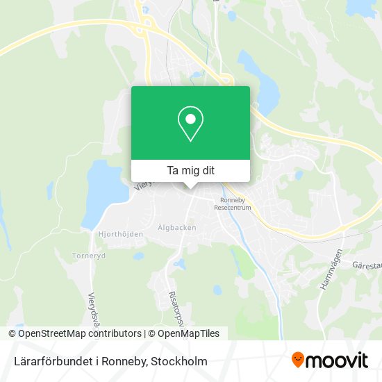 Lärarförbundet i Ronneby karta