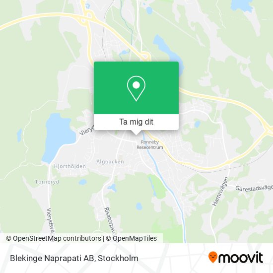 Blekinge Naprapati AB karta