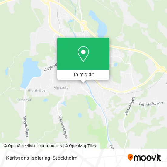 Karlssons Isolering karta