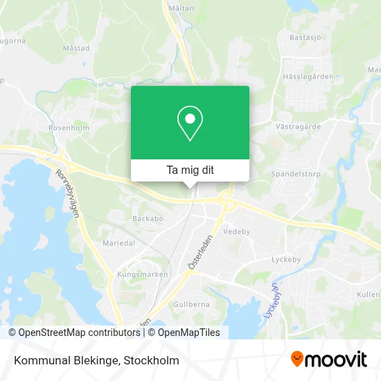 Kommunal Blekinge karta