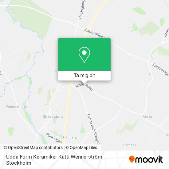 Udda Form Keramiker Katti Wennerström karta
