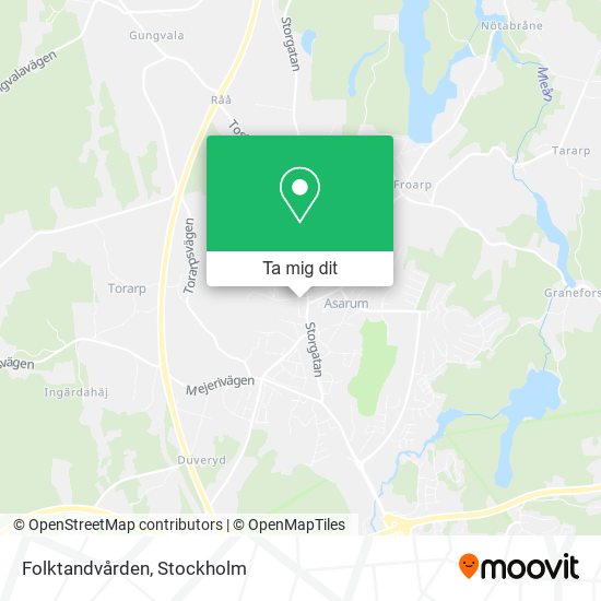 Folktandvården karta