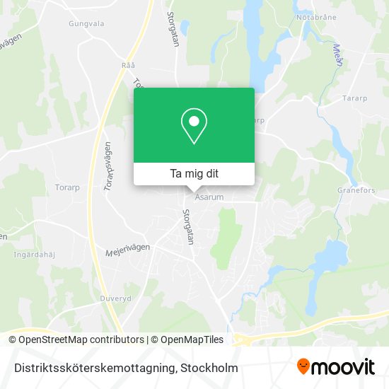 Distriktssköterskemottagning karta